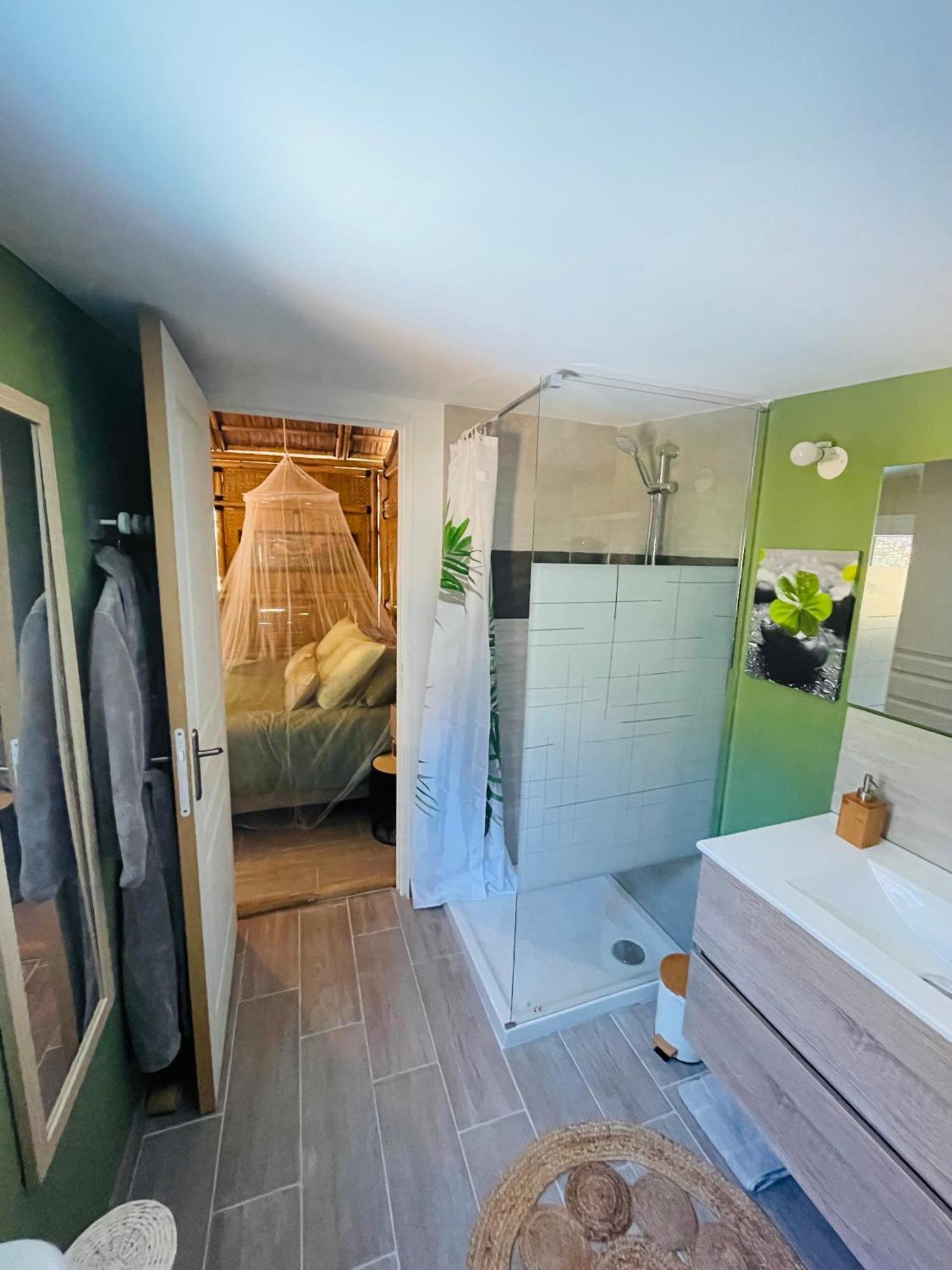 Suite Bambou Bien-Etre A Bali - Le Soleil Des Cevennes Saint-Jean-du-Gard Εξωτερικό φωτογραφία