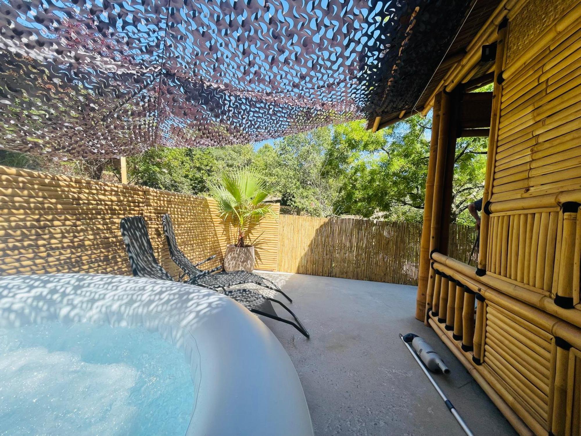 Suite Bambou Bien-Etre A Bali - Le Soleil Des Cevennes Saint-Jean-du-Gard Εξωτερικό φωτογραφία